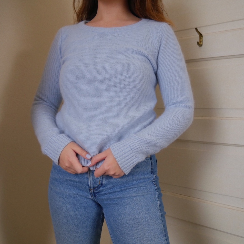 Baby Blue Sweater